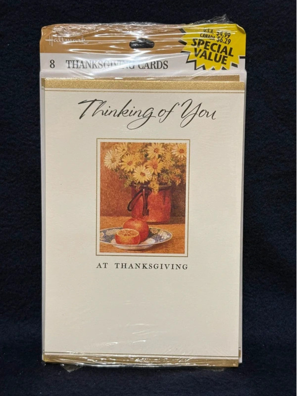 Lot of Vintage Thanksgiving Hallmark Greeting cards